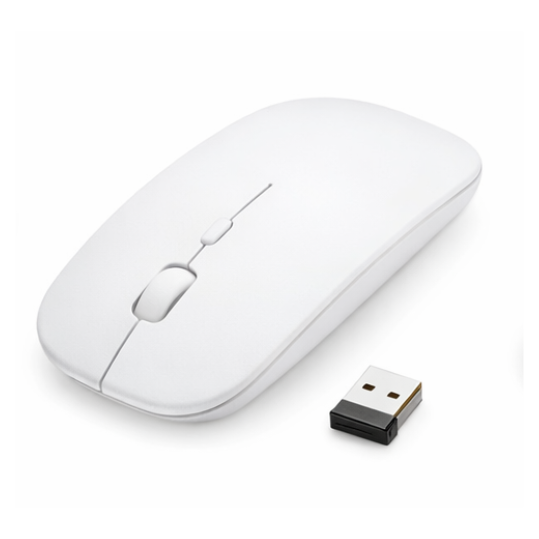 Mouse Wireless USB Slim per PC Laptop