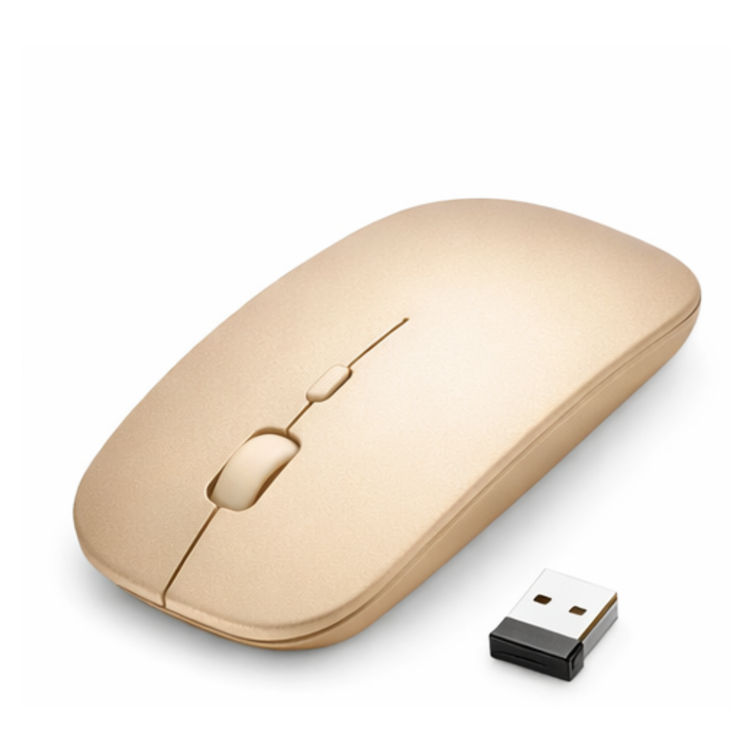 Mouse Wireless USB Slim per PC Laptop