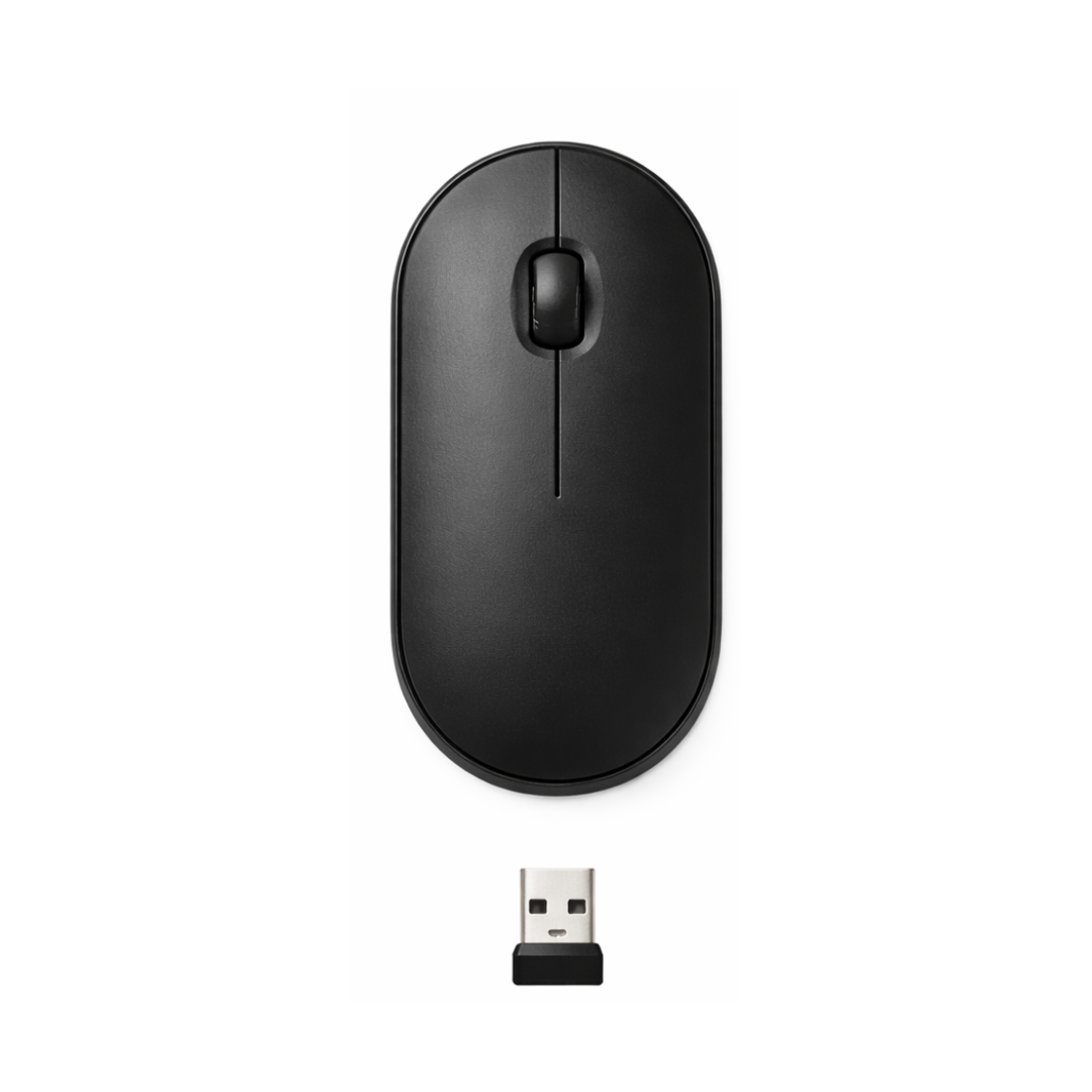Mouse Wireless USB Compatto per PC e Laptop con Ricevitore Nano 2.4GHz