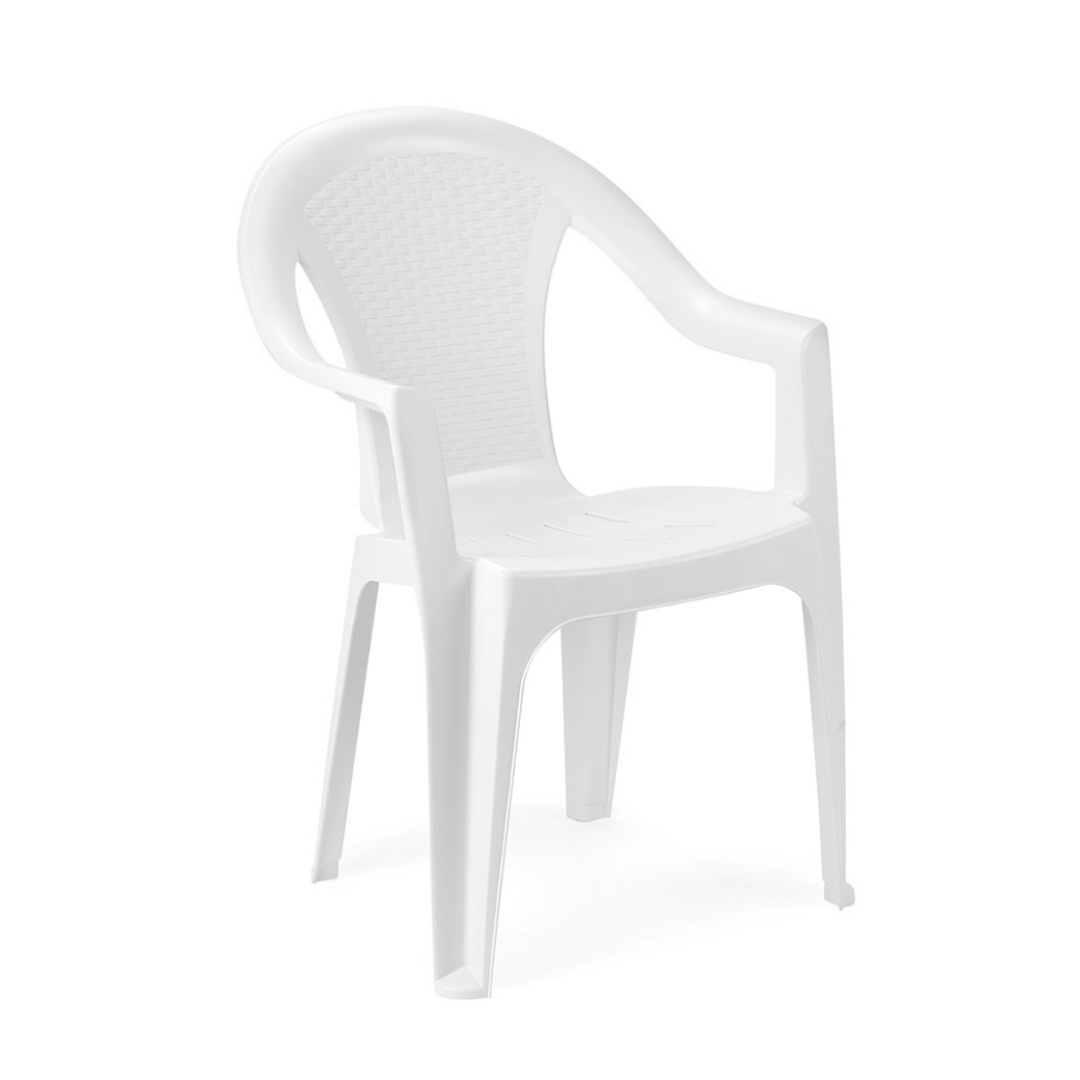 Sedia Impilabile Schienale Basso - Kora Linea Rattan