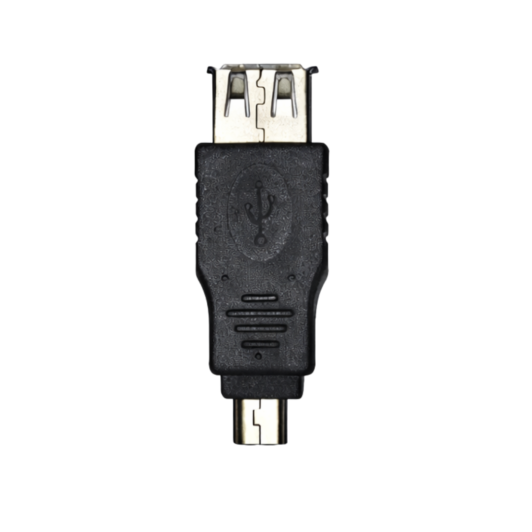 Adattatore USB Femmina a Mini USB 5 Pin Maschio