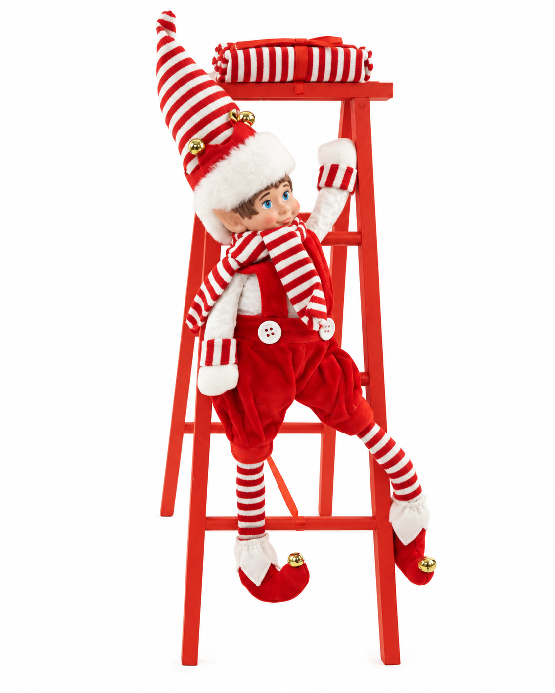 Elfo Natalizio Boy & Girl su Scala