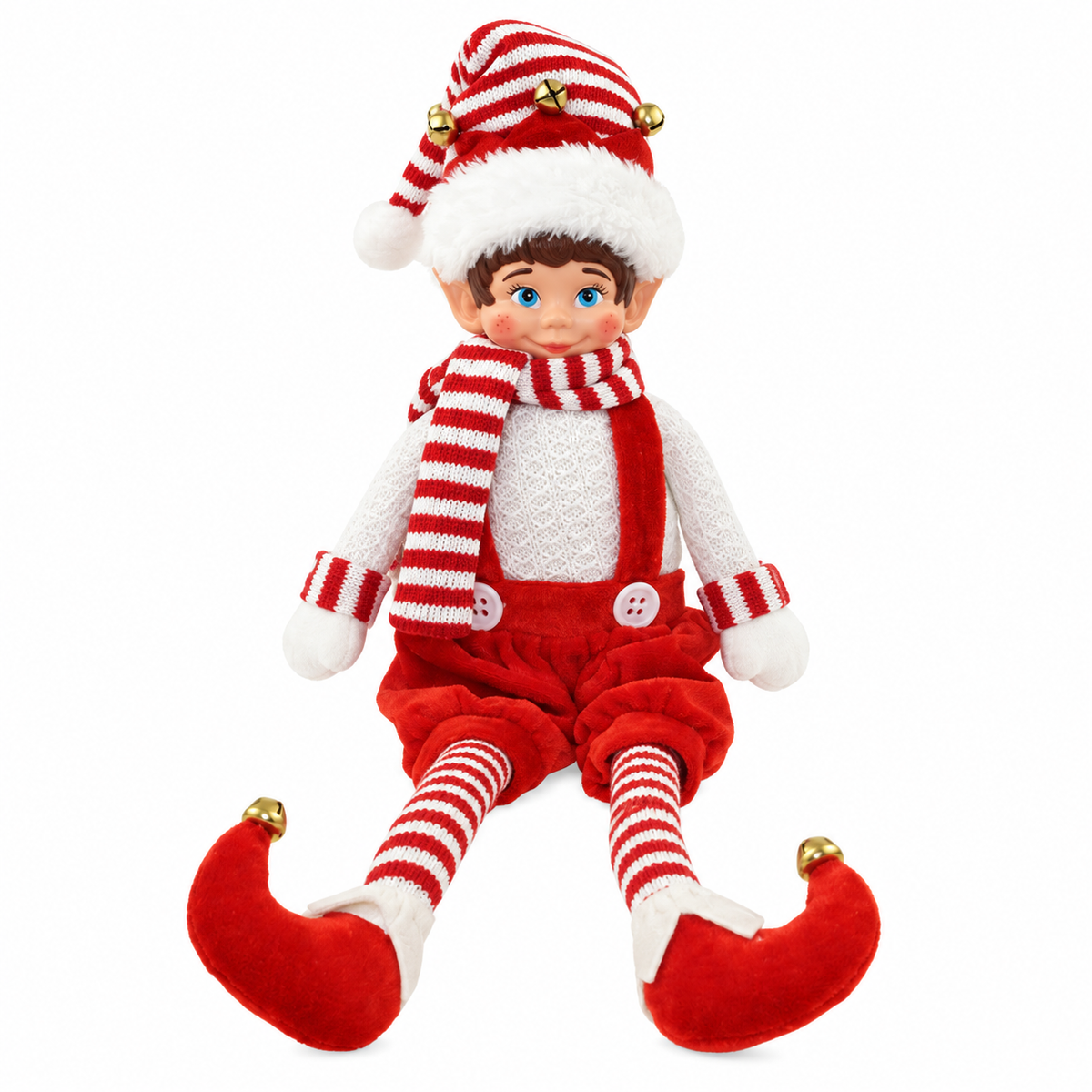 Elfo Natalizio Boy & Girl Gambe Lunghe | Varie Misure