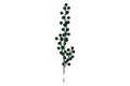 Pick Natalizio con Bacche Verde Scuro in Velluto 62 cm