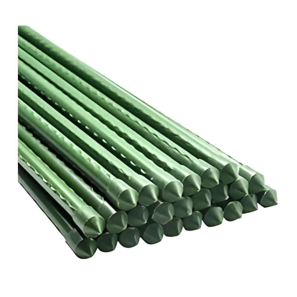 Tutori per Piante in Acciaio Plastificato Verde