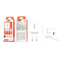 Kit caricatore 5V 2.4A con cavo USB-C Type-C