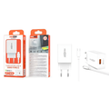 Kit Caricatore QC 3.0 3A + Cavo USB-C Type-C