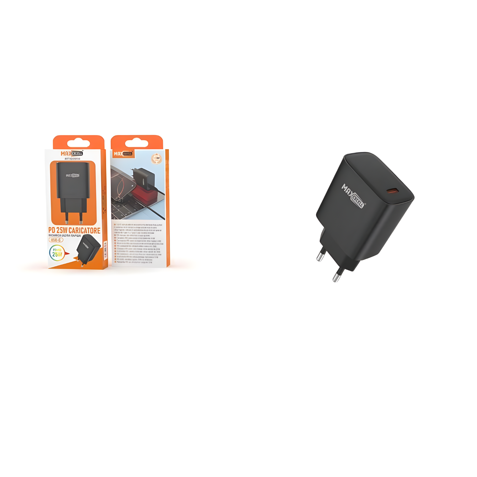 Caricatore USB-C PD+QC 25W