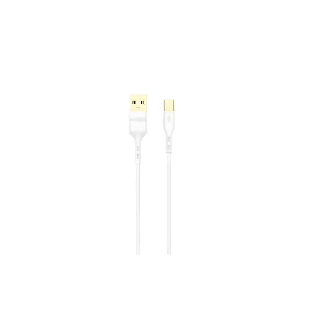 Cavo USB Type-C Max Excell 3.5A Bianco Ricarica Veloce