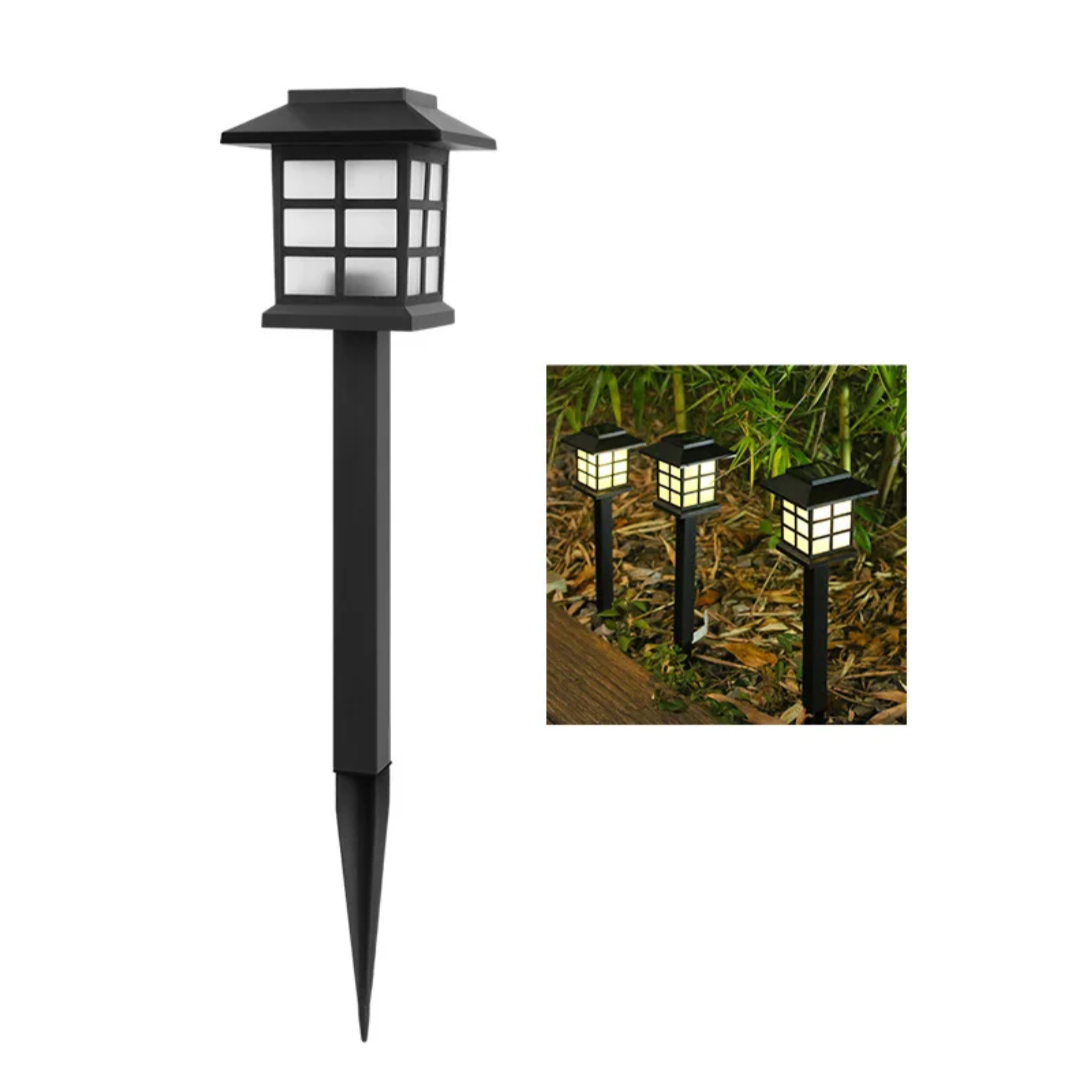 Set Luci Solari da Giardino