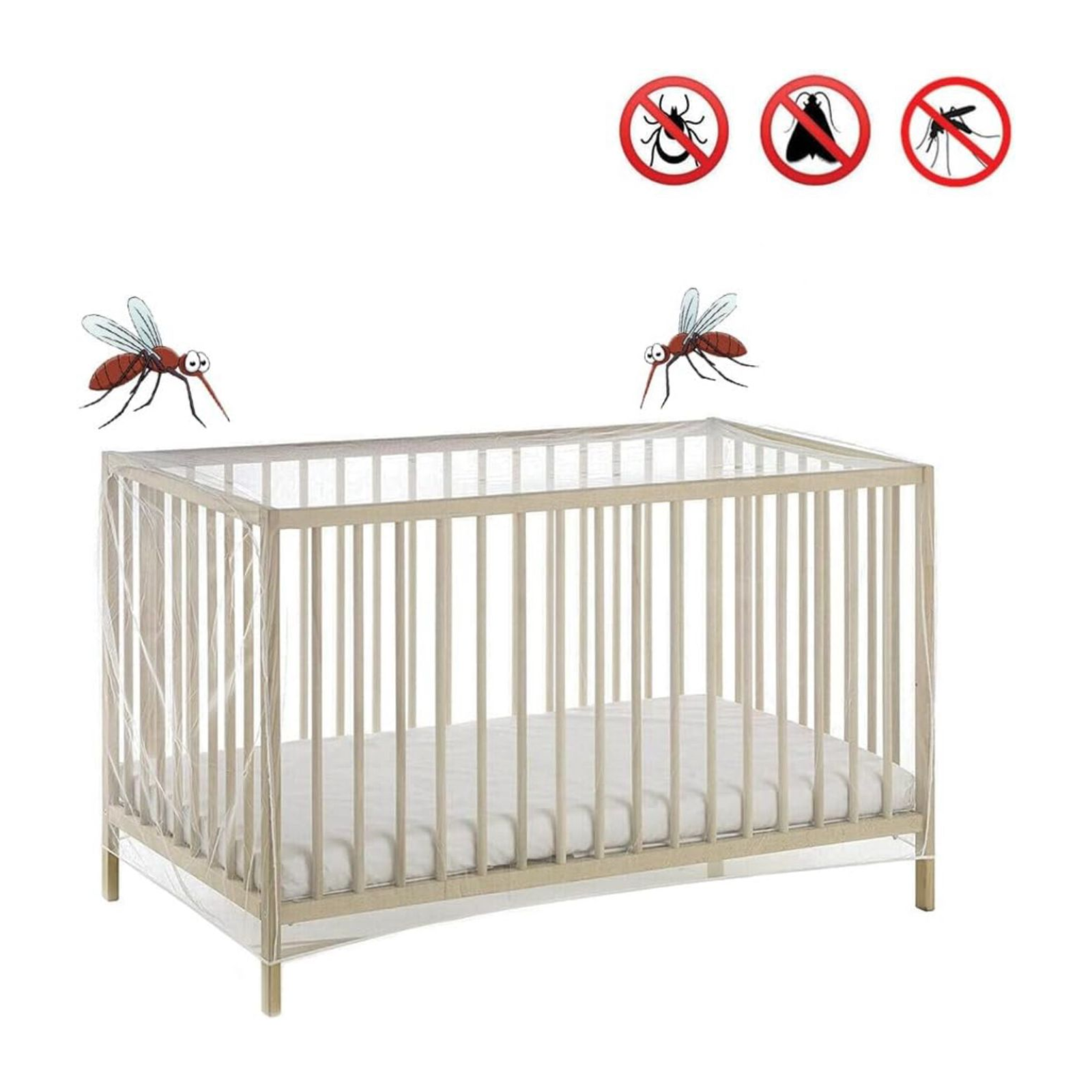 Zanzariera per Lettino