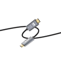 Cavo HDMI 8K 60Hz con Finitura Intrecciata per TV, Monitor e Dispositivi Multimediali