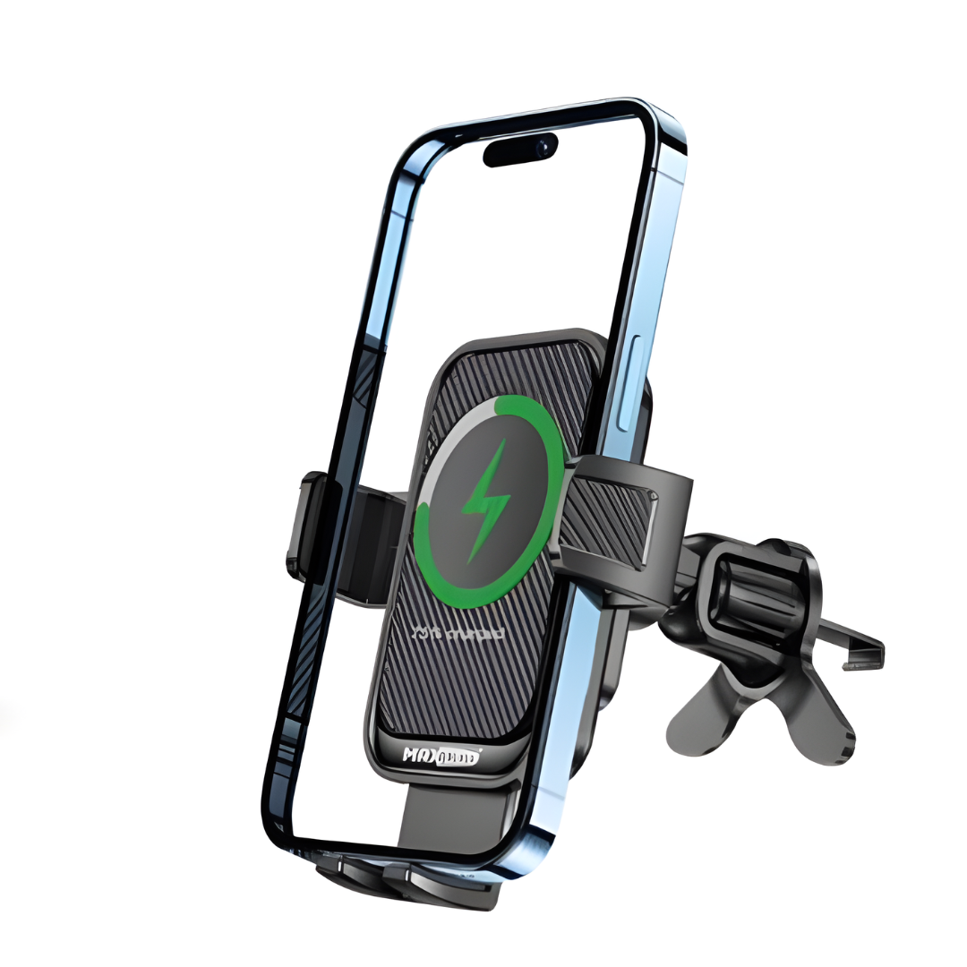 Supporto Cellulare Auto con Ricarica Wireless Qi