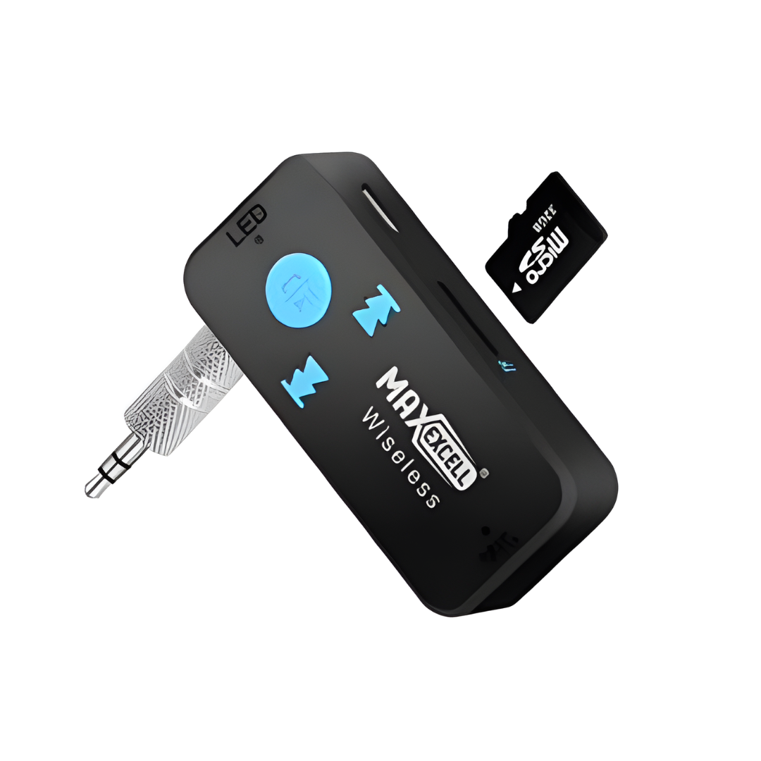 Ricevitore Bluetooth Auto AUX con Slot Micro SD