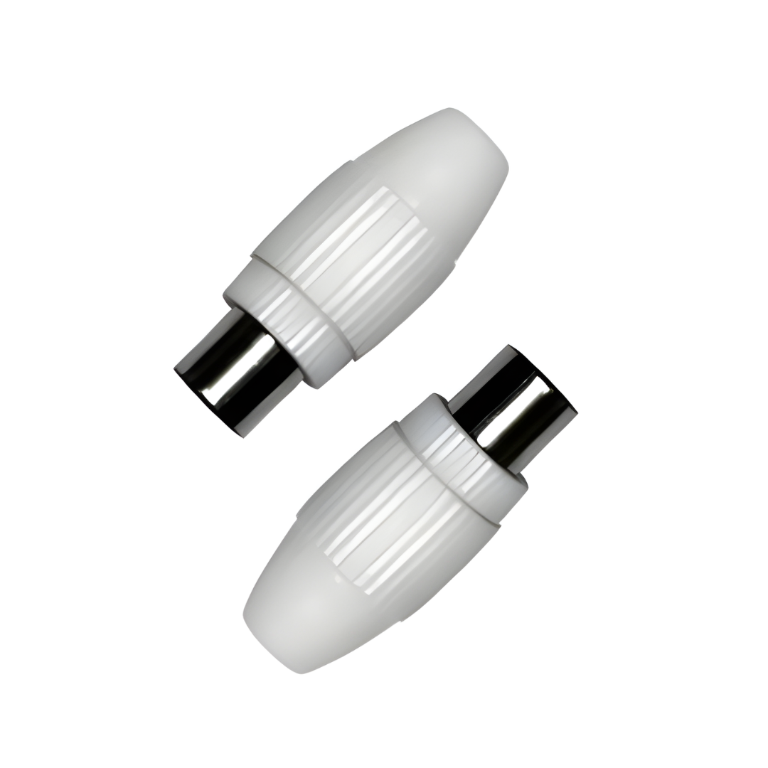 Connettore Coassiale Maschio Diretto per Antenna TV