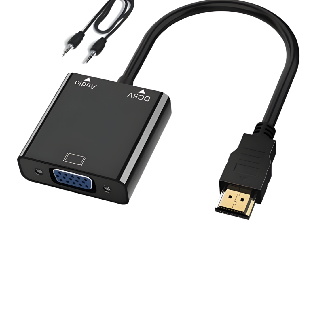Adattatore HDMI a VGA con Audio AUX