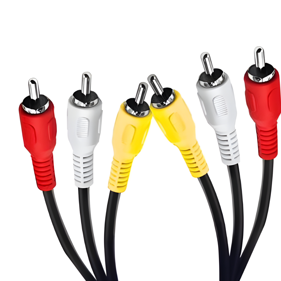 Cavo RCA 3+3 Maschio/Maschio Audio Video