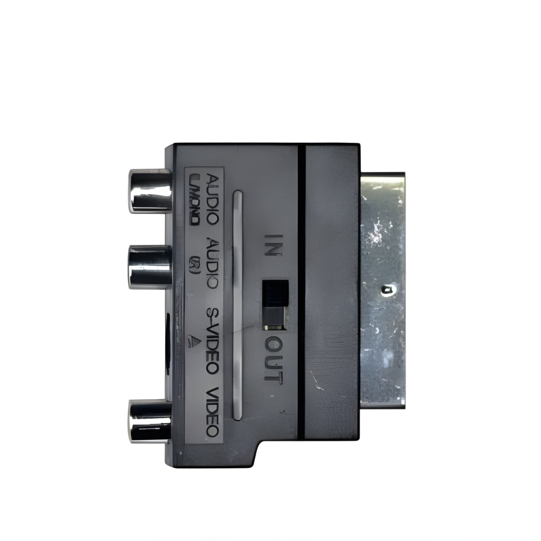 Convertitore SCART a RCA S-Video con Selettore IN/OUT