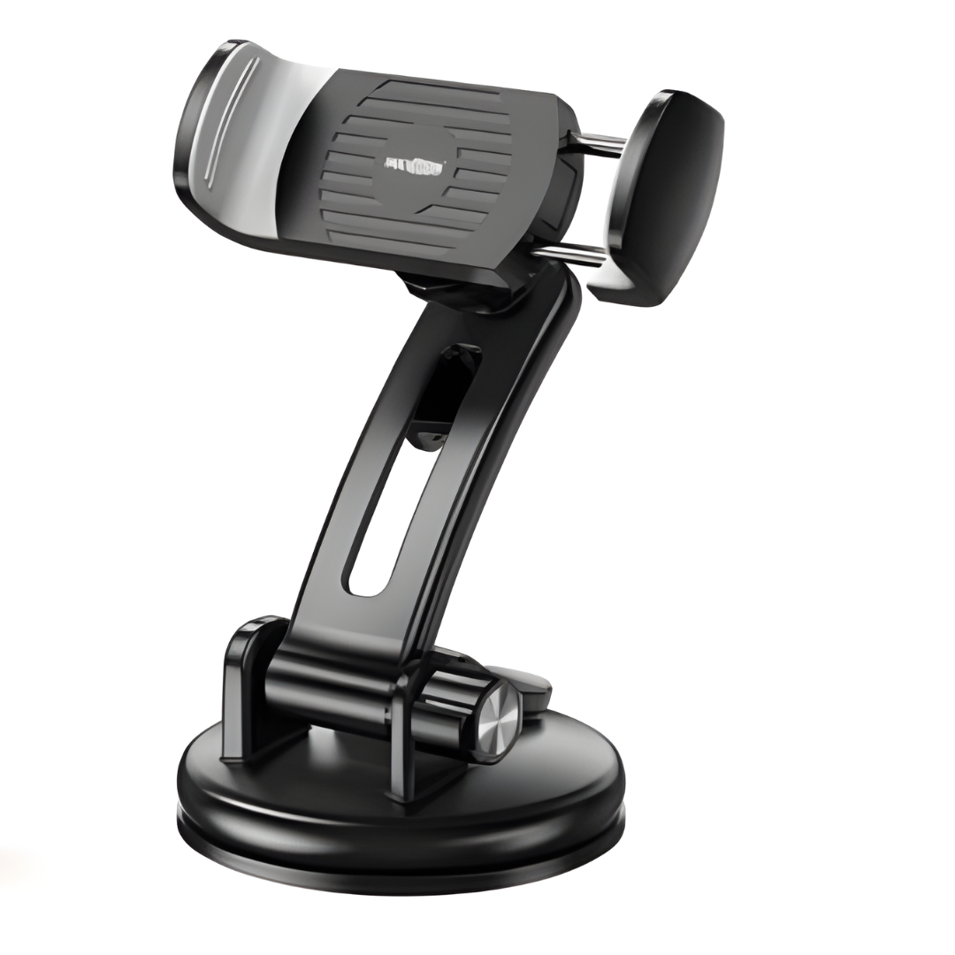 Supporto Smartphone Auto con Ventosa in Silicone e Braccio Regolabile