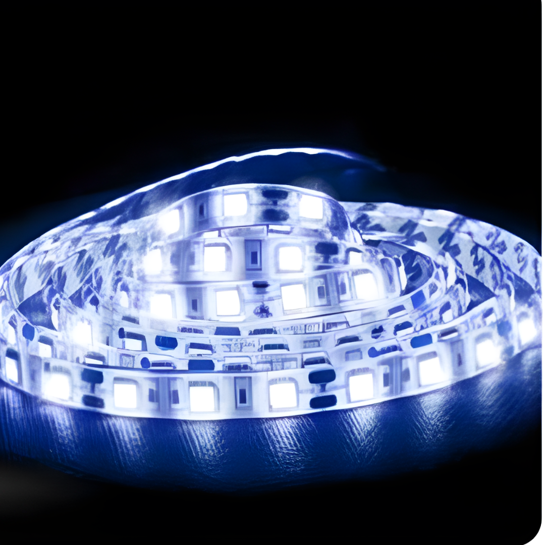 Striscia LED Bianca 3 Metri 10W Alta Luminosità