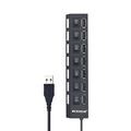 Hub USB 7 Porte USB 2.0 per PC e Laptop