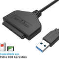 Convertitore SATA a USB 3.0 per SSD e HDD 2.5