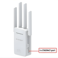 Ripetitore WiFi 300Mbps Range Extender con Porta Ethernet
