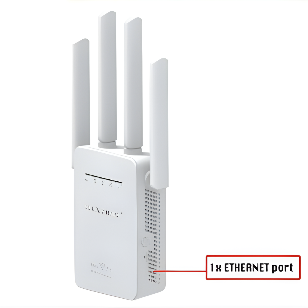 Ripetitore WiFi 300Mbps Range Extender con Porta Ethernet