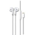 Auricolari Stereo con Cavo Lightning per iPhone con Microfono