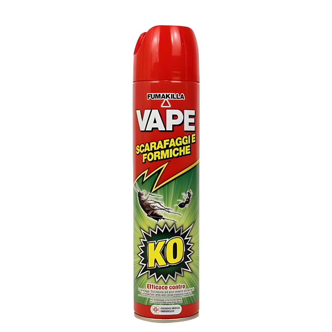 Insetticida Spray Scarafaggi e Formiche 400ml Azione Immediata