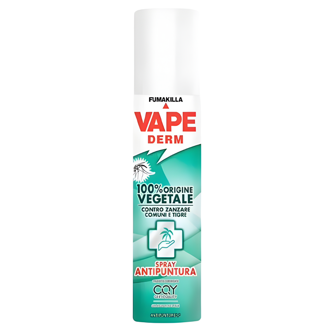 Spray Antizanzare Corpo 100% Vegetale 75ml Protezione Delicata