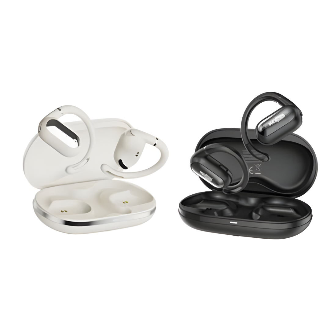 Auricolari Bluetooth OWS Wireless con Gancio Sportivo