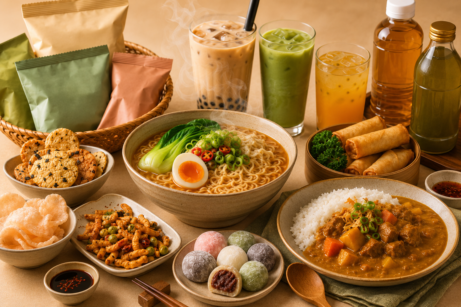 Tutti i sapori dell’Asia, direttamente a casa tua