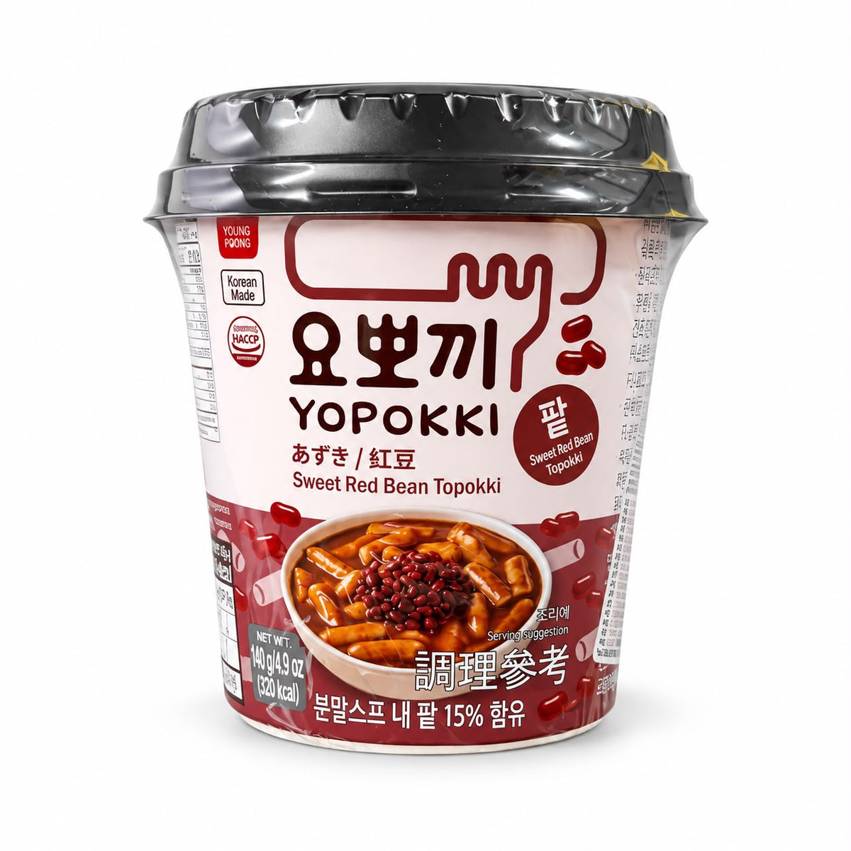 Yopokki fagioli rossi 120g