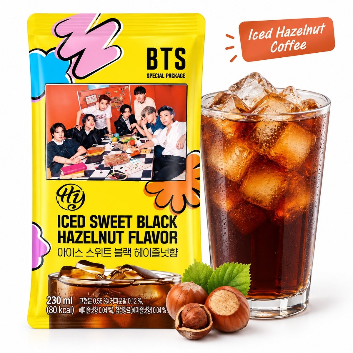 BTS Edizione Speciale Caffè Freddo Nocciola - Hy Special Package