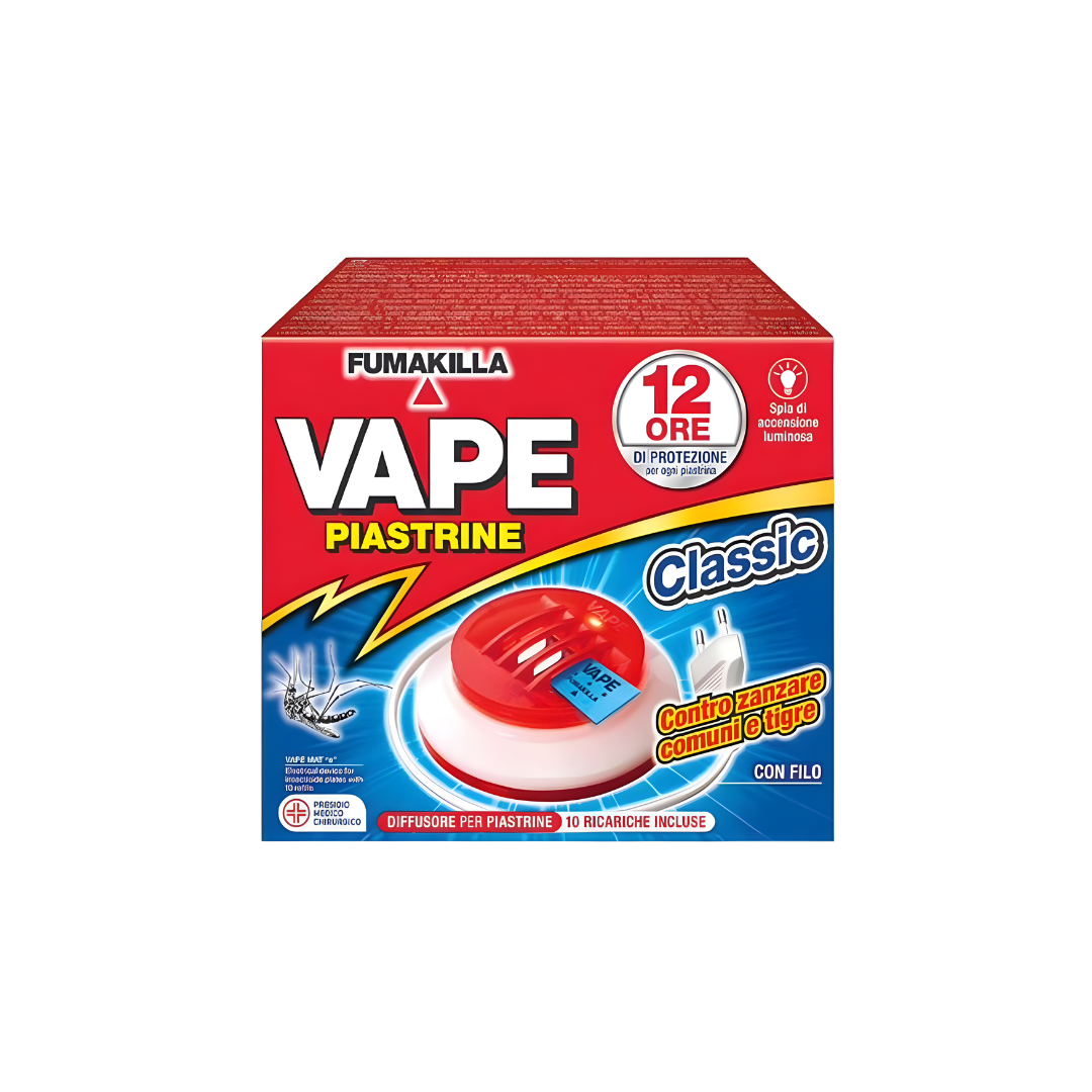 Vape Classic Diffusore Elettrico con Piastrine Antizanzare