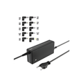 Alimentatore Universale Notebook 120W con 10 Connettori Caricatore Laptop