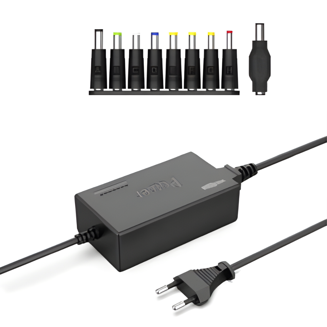 Alimentatore Universale Notebook 120W Regolabile con Connettori Multipli