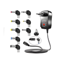 Alimentatore Universale 30W Regolabile 3V-12V con USB e Connettori Multipli