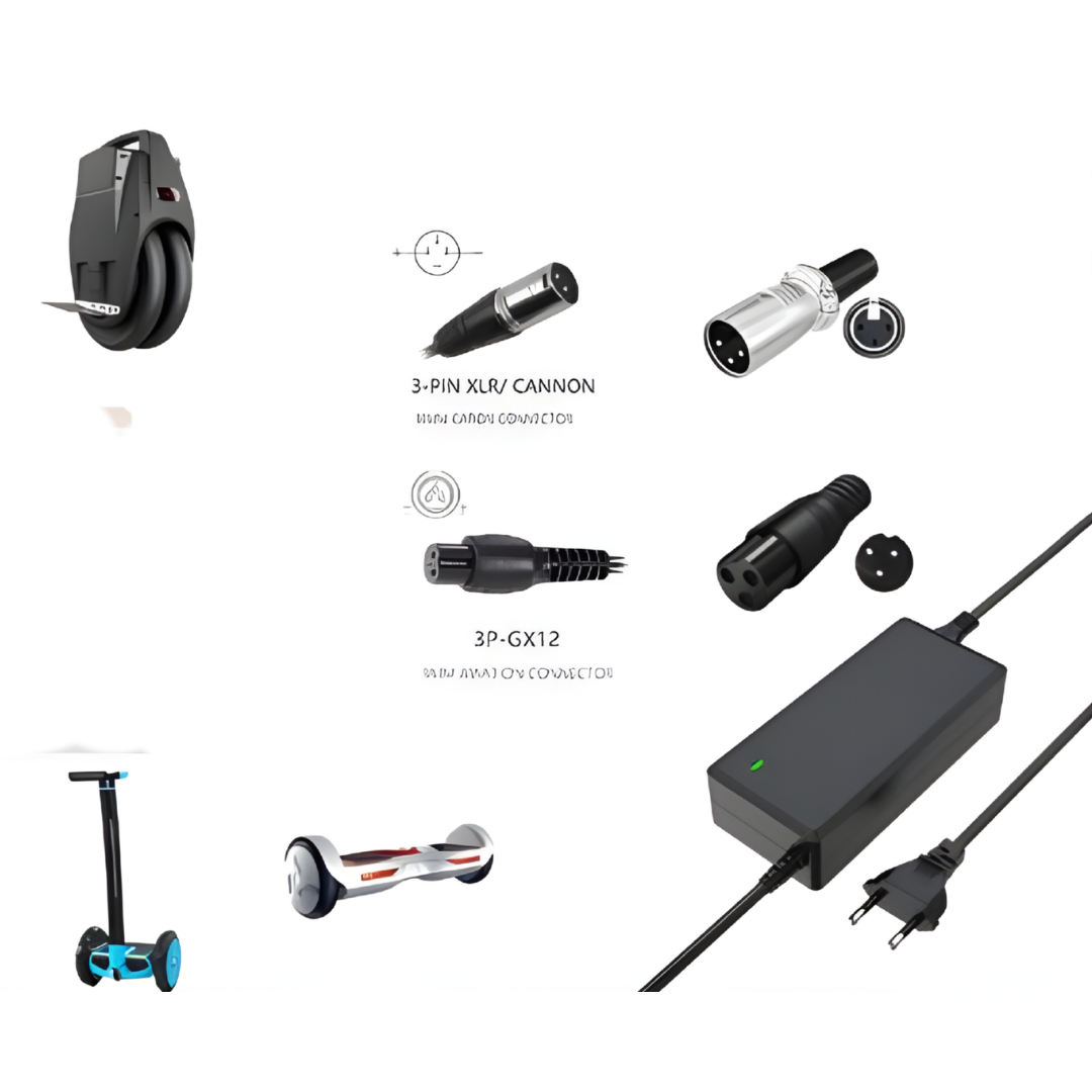 Caricatore Scooter Elettrico Multi Connettori
