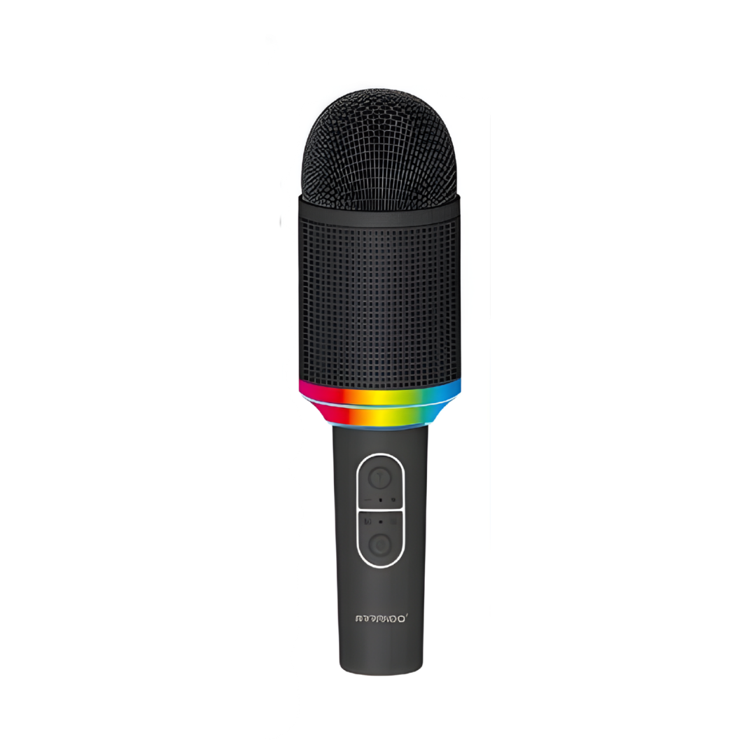 Microfono Karaoke Bluetooth LED RGB Wireless USB