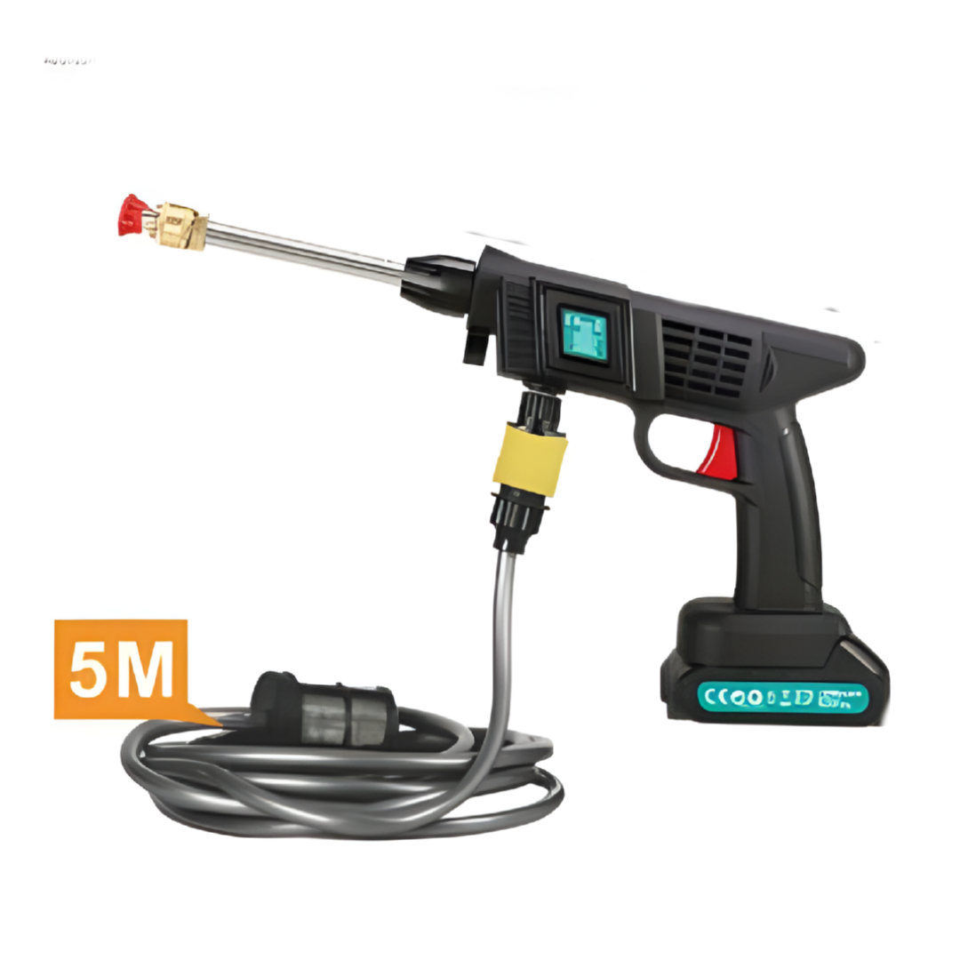 Idropulitrice Portatile a Batteria con Accessori Inclusi