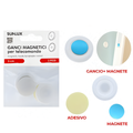 Ganci Magnetici per Telecomando Adesivi 2 Pezzi