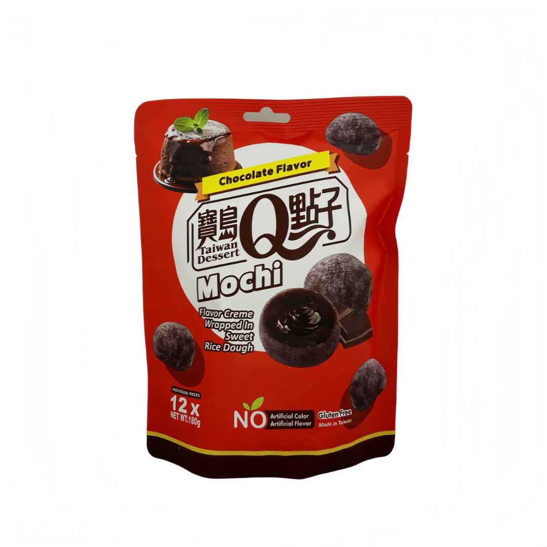 Mochi al Cioccolato Dolci Giapponesi Ripieni Crema al Cioccolato