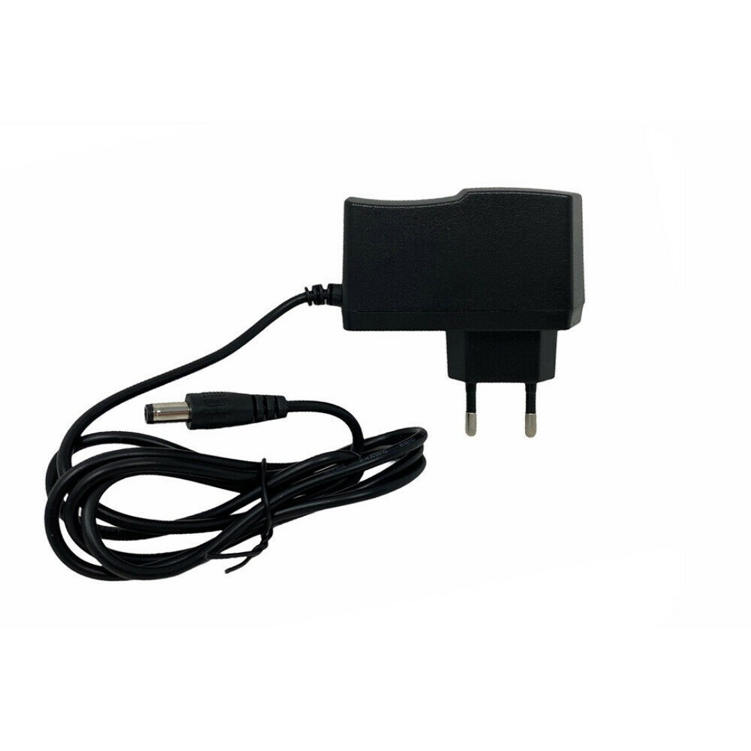 Trasformatore Alimentatore 12V 1A 12W Nero IP44 con Spina