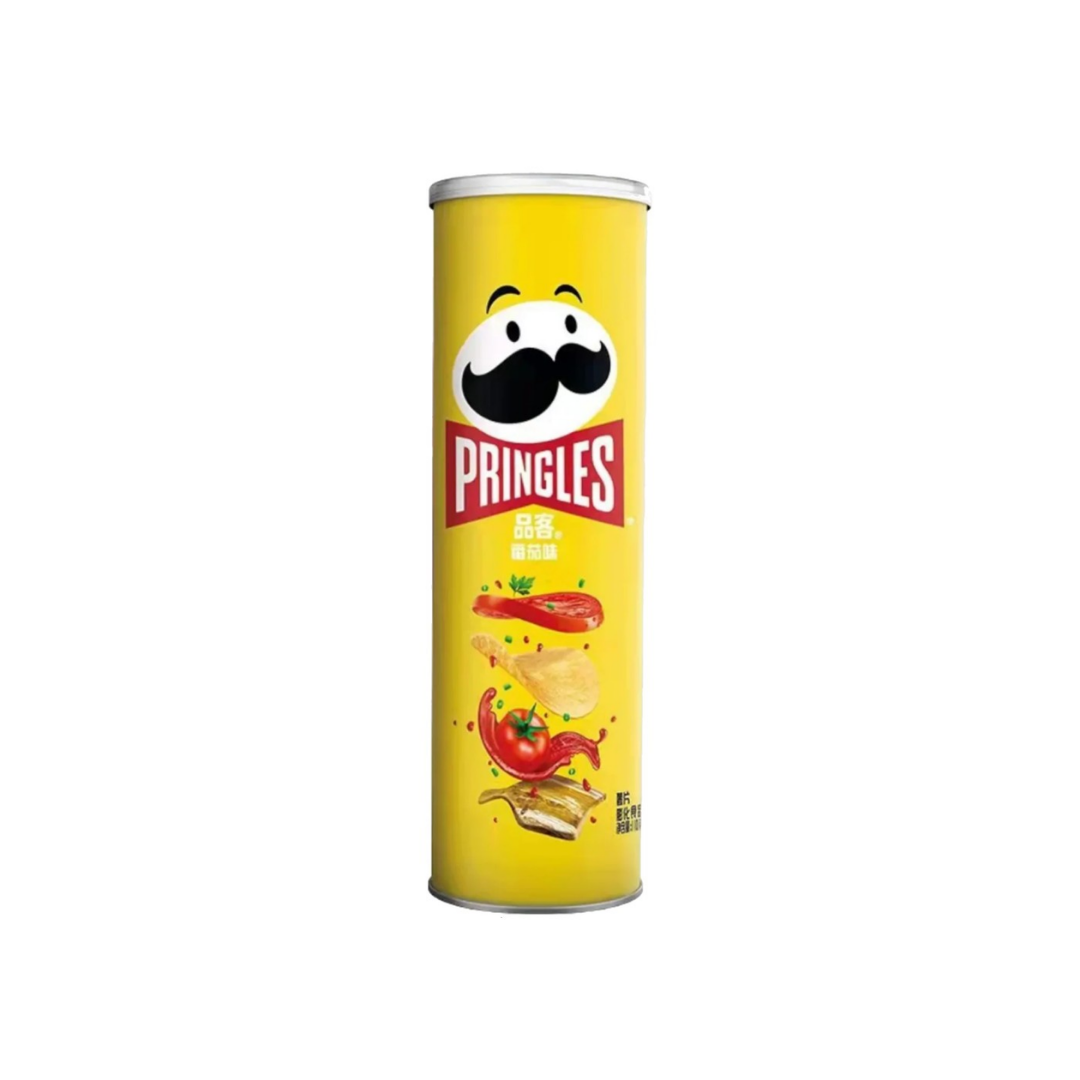 Pringles Patatine Gusto Pomodoro – Snack Croccante in Tubo