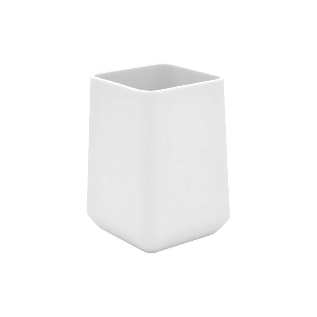 Bicchiere Bagno Soft Touch Soft Cube