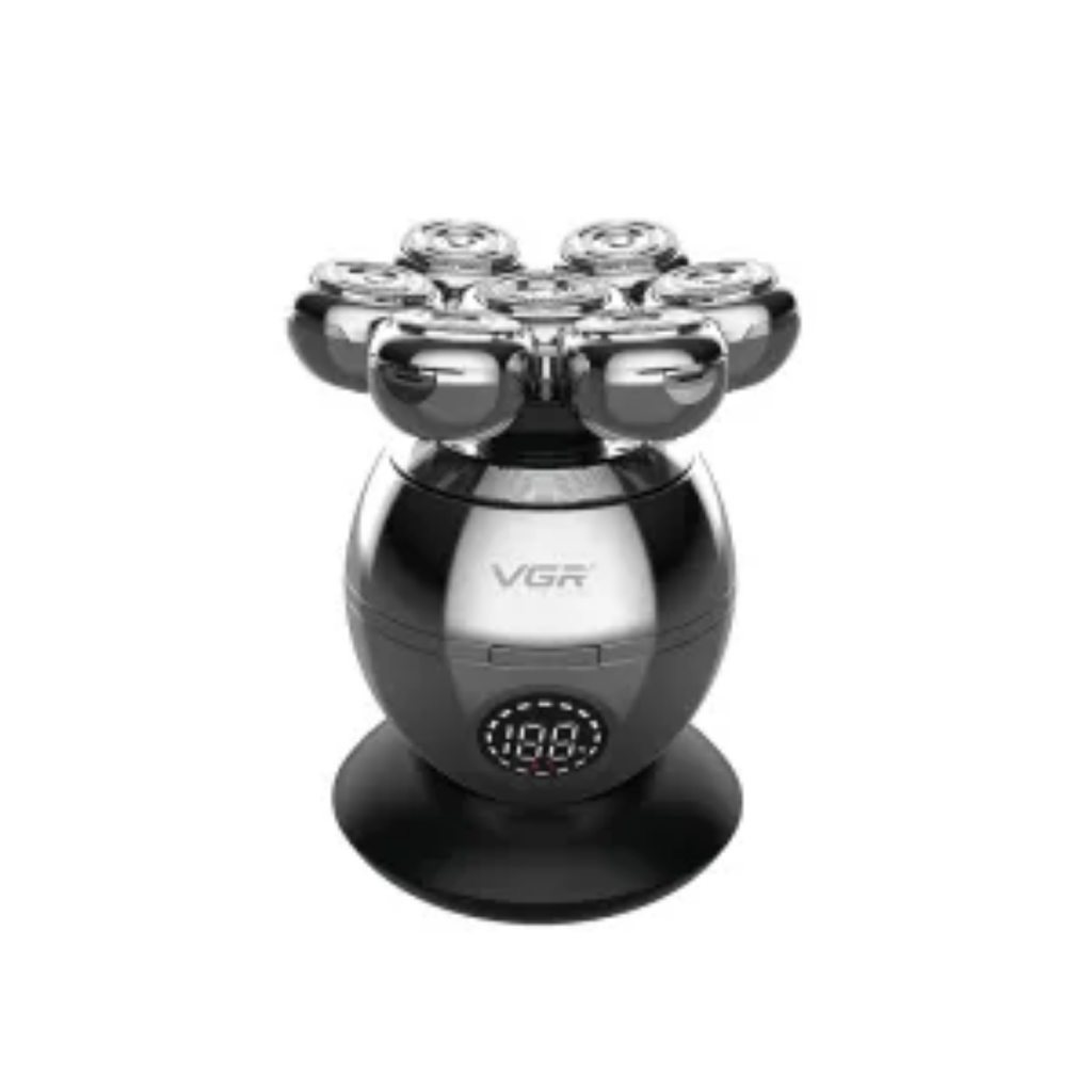Rasoio Elettrico V-315 6 Testine IPX5 Ricaricabile USB