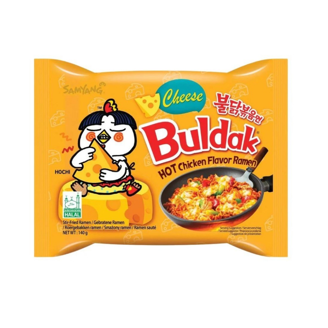 Ramen Coreano Buldak Piccante al Formaggio