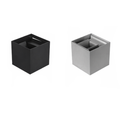 Applique LED da esterno 12W IP65 fascio regolabile nero/grigio 3000K-6500K